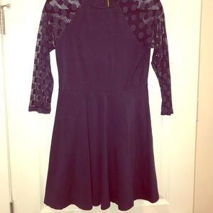 Express navy dress